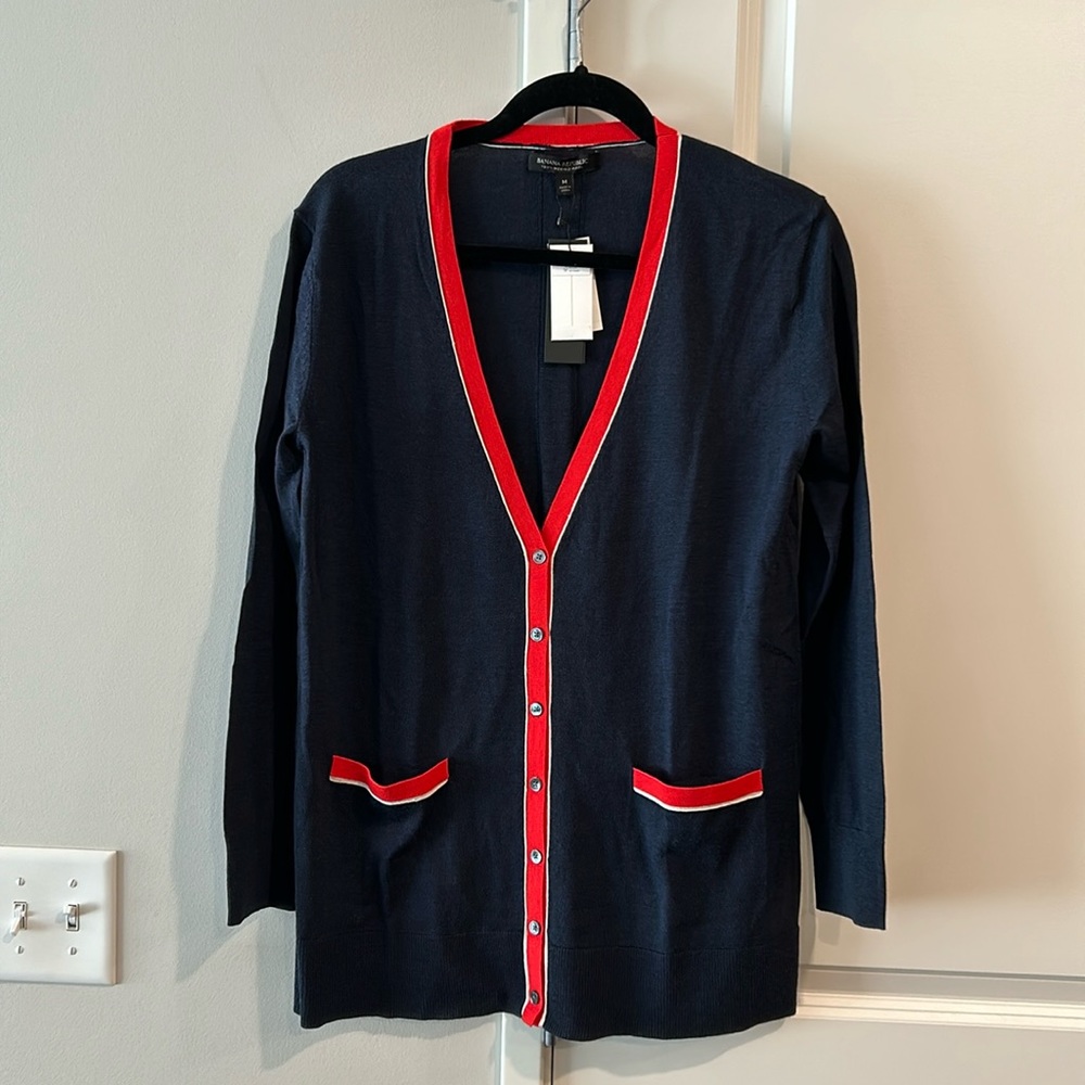 Banana Republic V-Neck Cardigan NWT